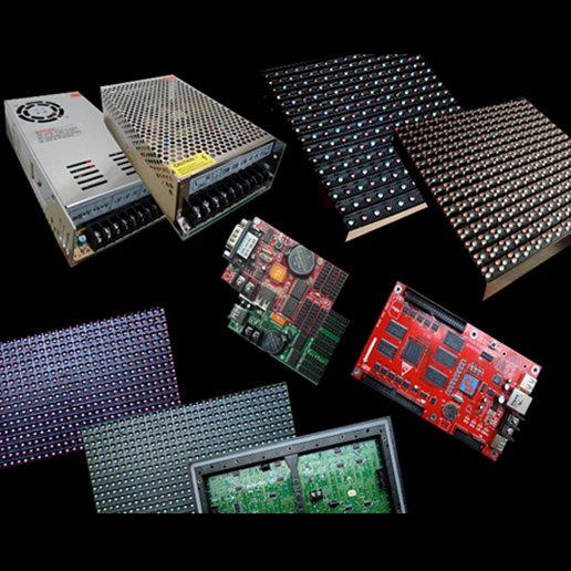 آموزش قطعات تابلو روان LED آموزش قطعات تابلو روان LED
