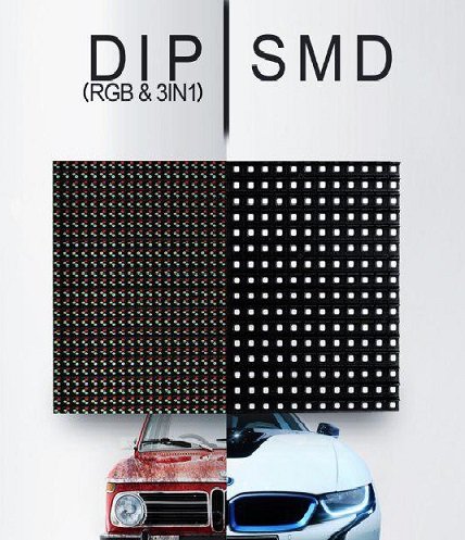 مقایسه ماژول SMD و ماژول 3in1,RGB) DIP) مقایسه ماژول SMD و ماژول 3in1,RGB) DIP)